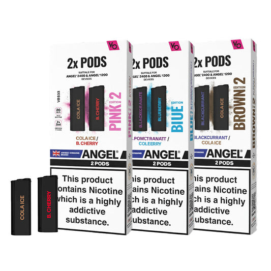 Vapes Bars Angel 2400 Prefilled Pods