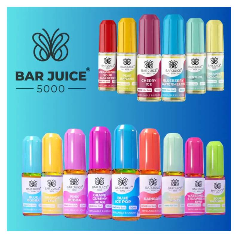 Bar Juice 5000 Nic Salts 10ml