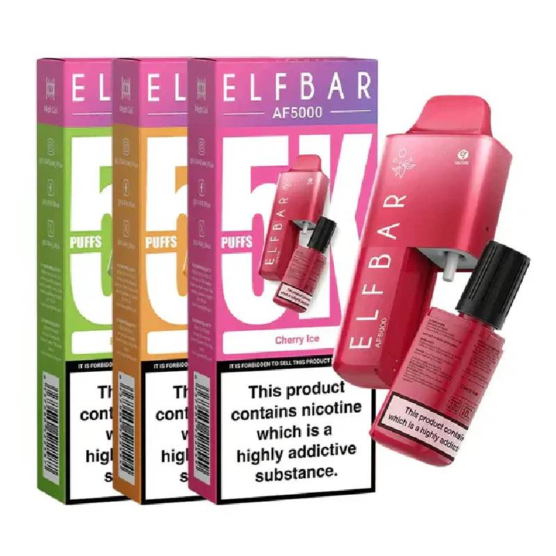 Elf Bar AF5000 Prefilled Vape Kit (Pack of 5)