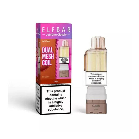 Elf Bar JoinOne Classic Prefilled Pod + Refill Container