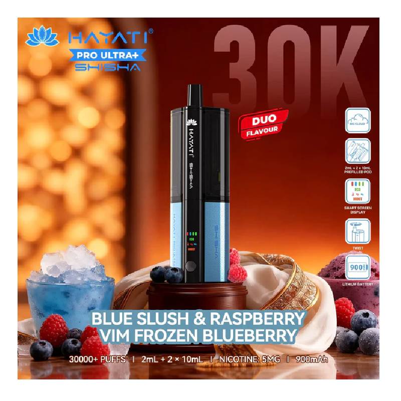 Hayati 30K Shisha Pro Ultra Plus 30000 Puff Pod Kit