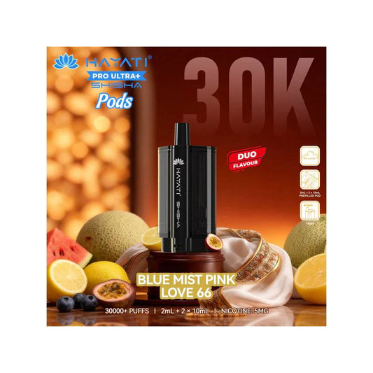 Hayati 30K Shisha Replacement Pods Pro Ultra Plus – Prefilled Refill Pods
