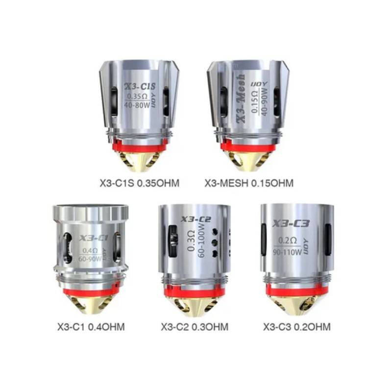 IJoy X3 Series Coils (3 Pack)