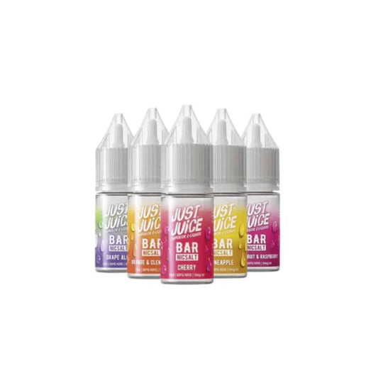 Just Juice Bar Nic Salts E-Liquid 10ml