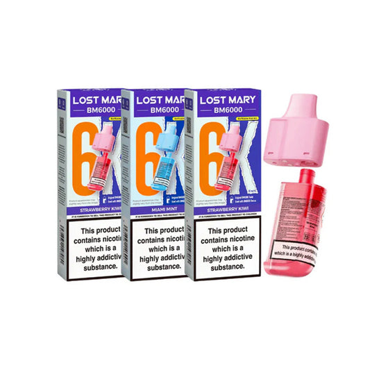 Lost Mary BM6000 Refillable Pods