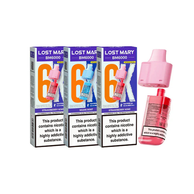 Lost Mary BM6000 Refillable Pods