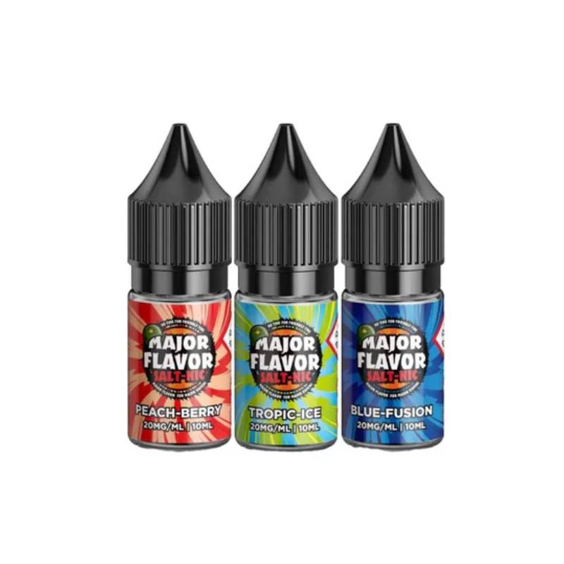 Major Flavor Nic Salts 10ml
