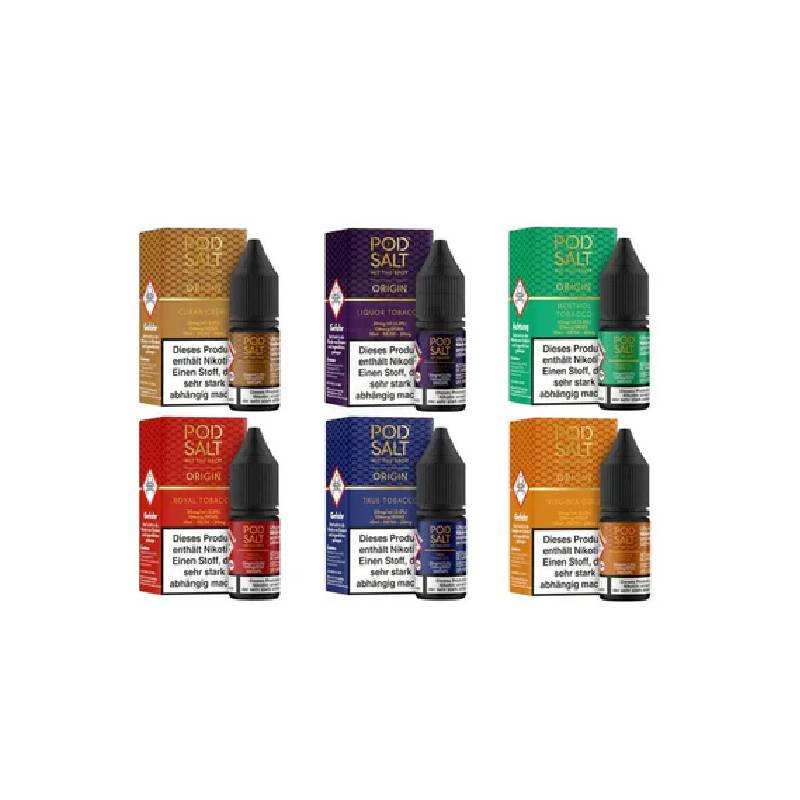 Pod Salt Origin Nic Salts 10ml