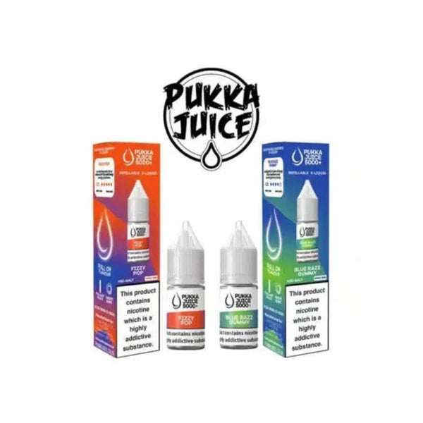 Pukka Juice 5000+ Nic Salts 10ml
