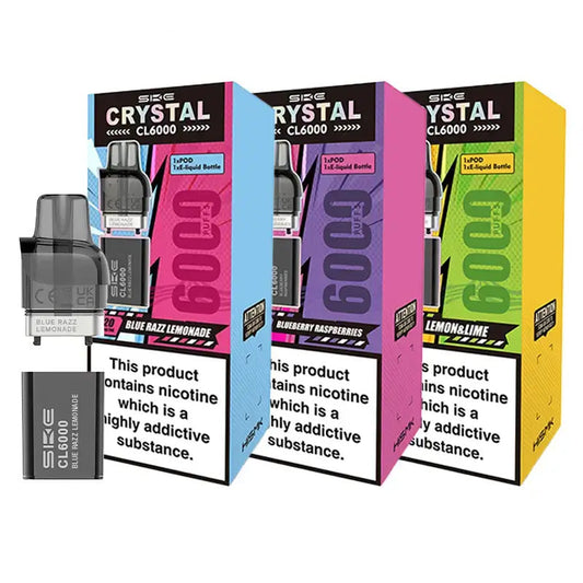 SKE Crystal CL6000 Prefilled Pods