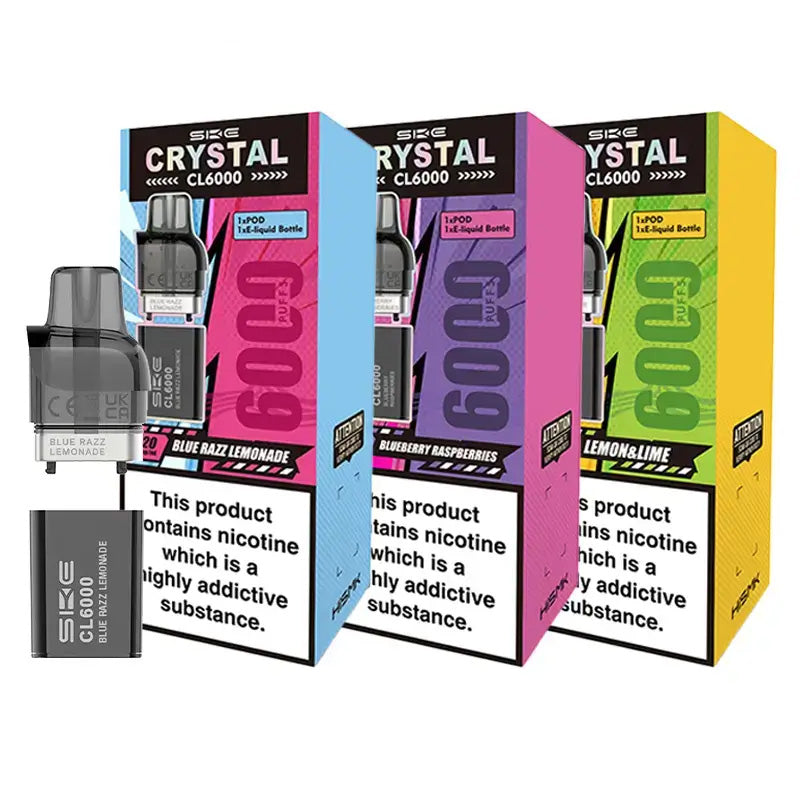 SKE Crystal CL6000 Prefilled Pods