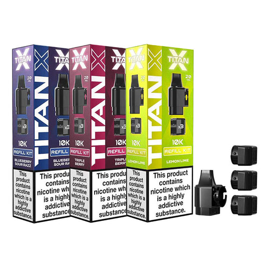Titan X Prefilled Pod + Refills