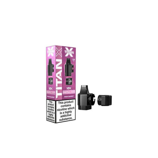 Titan X Prefilled Pods + Refill Containers