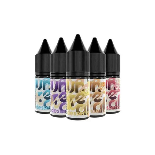 Unreal Desserts Nic Salts 10ml (Any 3 for £10)