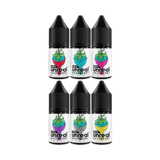 Unreal Raspberry Nic Salts 10ml (Any 3 for £10)