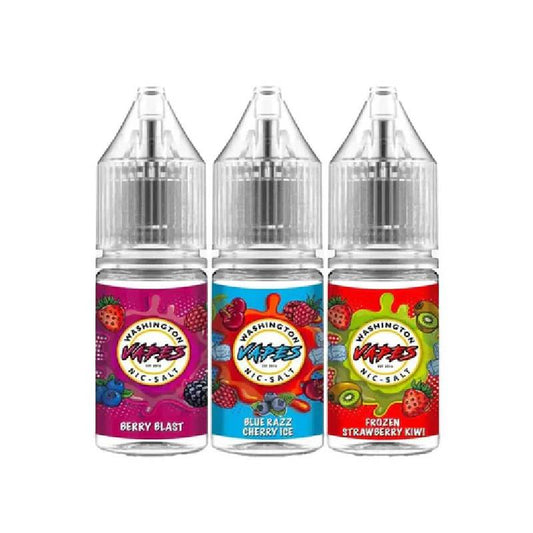 Washington Vapes Nic Salts 10ml