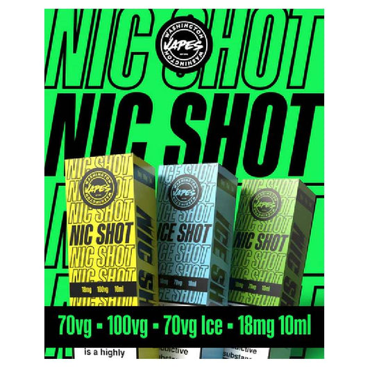 Washington Vapes Nicotine Shot 10ml