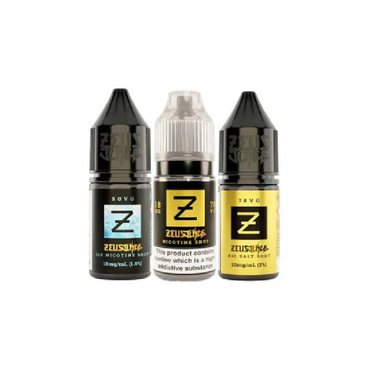 Zeus Juice Nicotine Shots 10ml