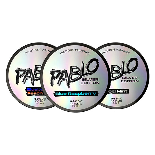 Pablo Silver Edition 10mg Nicotine Pouch