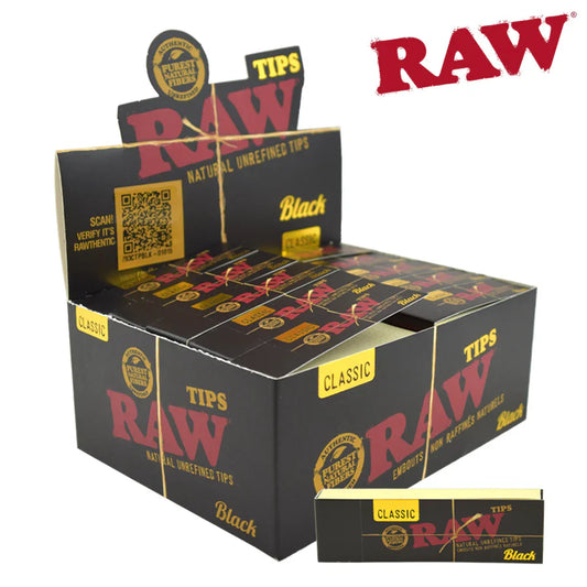 Raw Black Soft Tips
